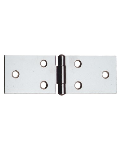 CERNIERA IN ACCIAIO INOX ART.122IN mm. 80 x 31 - pz. 2